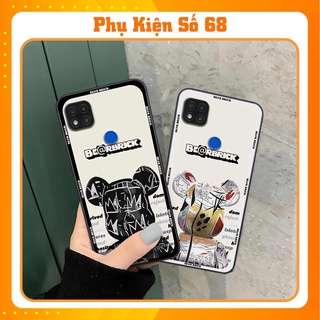 Ốp lưng điện thoại Xiaomi Redmi 9C elegant, gấu be@rbrick cao cấp, vỏ ốp rẻ đẹp