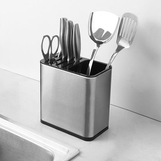 HomeBase KECH Kệ để đồ dùng nhà bếp bằng thép không rỉ Thái Lan 20x20x12cm