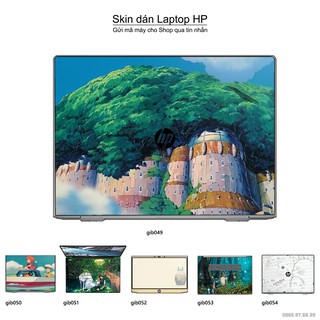 Skin dán Laptop HP in hình Ghibli photo (inbox mã máy cho Shop)