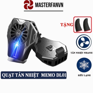Quạt tản nhiệt gaming cho điện thoại, tản nhiệt sò lạnh siêu mát DL01 - Nâng cấp sạc TYPE C