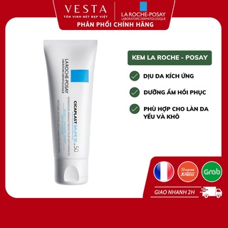 Kem Dưỡng Ẩm La Roche Posay Làm Dịu, Mượt, Làm Mát &amp; Phục Hồi Da Cicaplast Baume B5 40ml