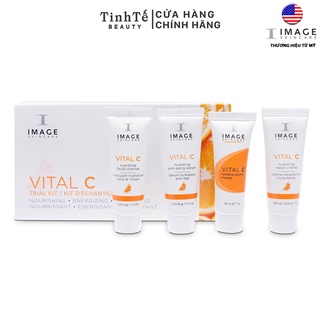 Bộ sản phẩm phục hồi sáng da Image Skincare VITAL C Travel Kit
