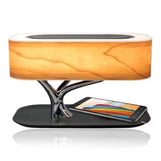 [CHÍNH HÃNG] Loa Bluetooth Promate Bonsai-Qi Kiêm Đèn Kiêm Sạc Không Dây Fullbox