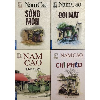Sách - (Combo 4 cuốn) Đôi Mắt - Sống Mòn - Đời Thừa - Chí Phèo (Nam Cao)