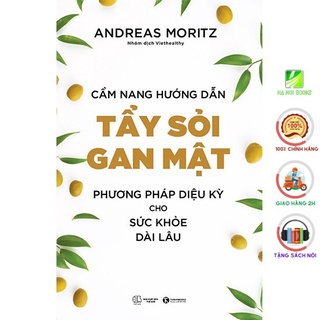 Sách - Cẩm nang hướng dẫn tẩy sỏi gan mật - Phương pháp diệu kỳ cho sức khoẻ dài lâu - Thái Hà Books
