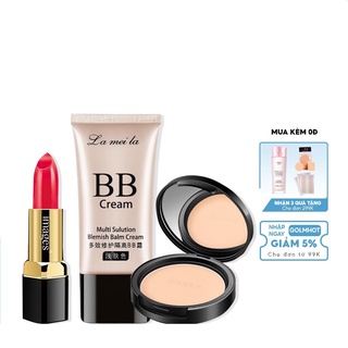 Bộ trang điểm IMAGES Son môi Dazzle + Phấn phủ kiềm dầu Cushion + Kem BB cream cho lớp make hoàn hảo GM-BTD-M301