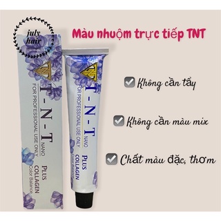 MÀU NHUỘM PHỦ BẠC VÀ CÂN BẰNG VỚI 1 TUÝP NHUỘM TNT PLUS [FREESHIP]