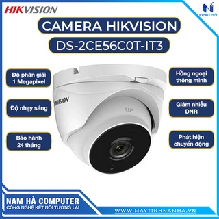 Camera Dome TVI HikVision DS-2CE56C0T-IT3