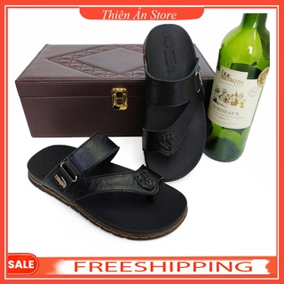 Dép nam xỏ ngón cách điệu, kiểu dáng sang trọng, thanh lịch dành cho nam - SS201