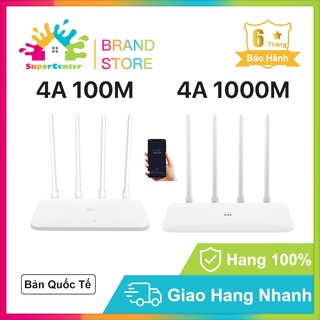 Router Wifi Xiaomi 4A 1000M Bộ phát Wifi Quốc tế 4 râu chính hãng băng tầng 2.4GHz+5GHz