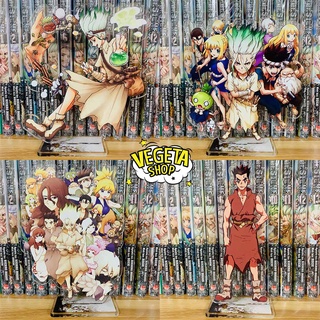 Mô Hình Tượng Standee Acrylic Mica 2 mặt - Dr Stone Dr.Stone - Senku Taiju Yuzuriha Tsukasa Gen Hyoga Ryusui Francois