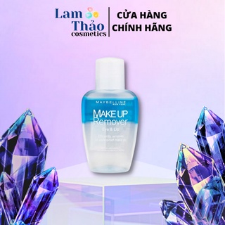 Nước Tẩy Trang Mắt Và Môi Maybelline Eye + Lip Make Up Remover 40ml