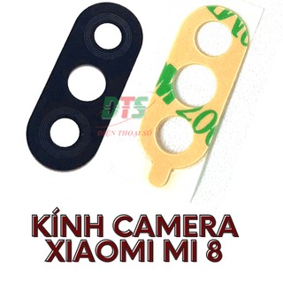 Kính camera dành cho Xiaomi Mi 8 kèm keo dán