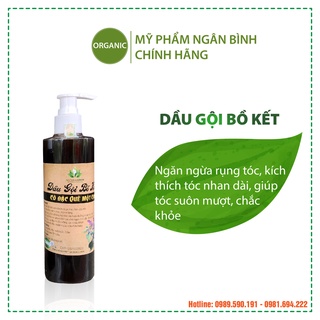 Dầu gội bồ kết cô đặc ngăn ngừa rụng tóc hiệu quả, sạch gàu, sạch ngứa và làm mềm tóc 250ml