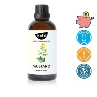 Tinh dầu Mù Tạt Kobi Mustard essential oil giúp kích thích tiêu hóa - 100ml
