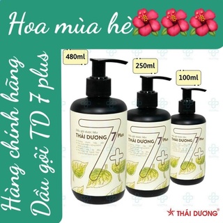 dầu gội thái dương 7 plus ( 100ml và 250ml và 480ml ) - Giúp làm sạch sâu hiệu quả, hỗ trợ phục hồi chân tóc và da đầu b