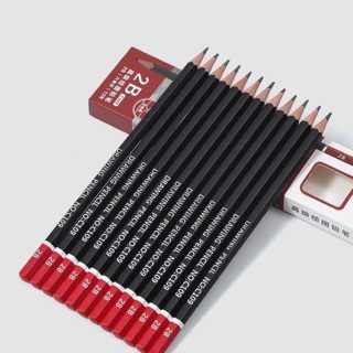 BÚT CHÌ 2B XỊN SÒ HỘP 12 CÂY