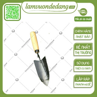 XẺNG GỖ - cuốc xẻng cán gỗ làm vườn dùng để xúc và lấy đất