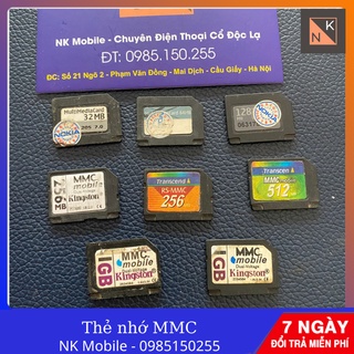 Thẻ Nhớ MMC Cũ dành cho Nokia N70 / N72 / 7610