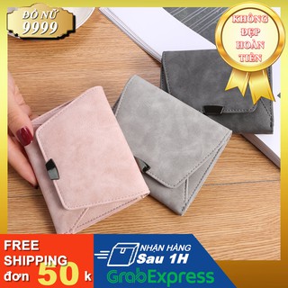 Ví Nữ FREESHIP Giảm 10k khi nhập [GENZY] Ví Nữ Cầm Tay Da Lộn Sang Trọng