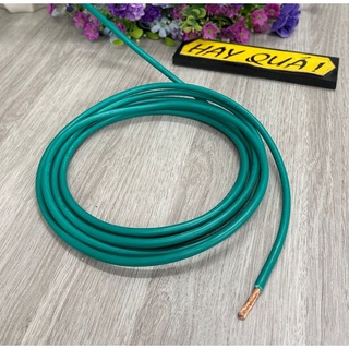 [Mã ELHACE giảm 4% đơn 300K] Dây Đồng đặc biệt thoát nhiễu, mass cho hệ thống AUDIO (xanh lá)