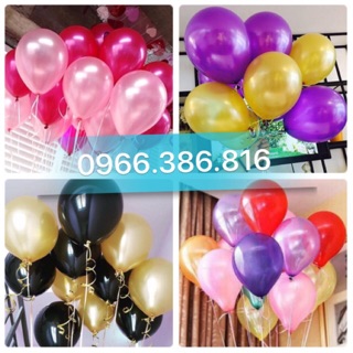 10 Bong Bóng Nhũ 32cm Trang Trí Sinh Nhật, Trang Trí Cưới