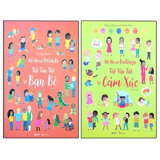 Sách - Tất Tần Tật Về Cảm Xúc Và Bạn Bè - All About Feelings &amp; Friends (Bộ 2 quyển)
