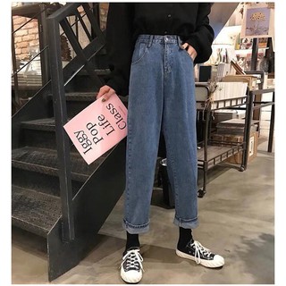 [ VÌ SAO CHỌN EM!! ] QUẦN JEAN ỐNG RỘNG NỮ CAO CẤP HADI LƯNG SIÊU CAO MÀU XANH ĐẬM CỰC SANG CHẢNH-NL23022058