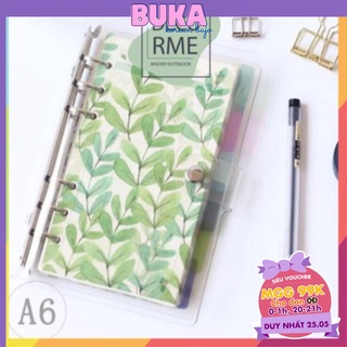 Set 6 tab phân trang FOREST sổ còng A5- A6- A7, sổ planner, bullet journal, Kingdecor