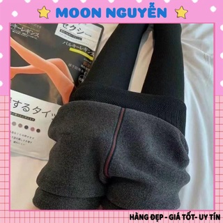 Quần tất nữ len tăm lót lông nỉ xuất Nhật siêu ấm hàng cao cấp QT09