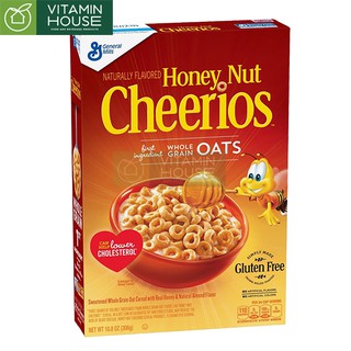 Bánh Ngũ Cốc Mật Ong ăn sáng Cheerios 306g [VITAMIN HOUSE]