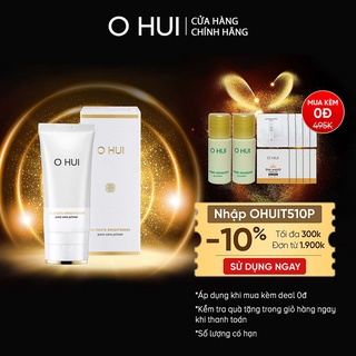 [Mã VISAPREMIUM giảm 150K]Kem lót kiềm dầu mịn mượt da OHUI Ultimate Brightening Pore Care Primer 45ml