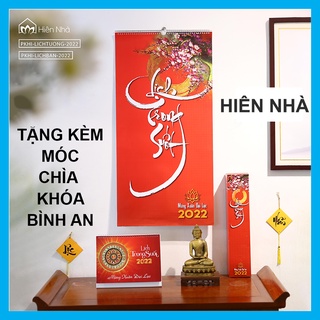 Lịch Trong Suốt để bàn 2022, Treo tường xuân Nhâm Dần  - Hiên Nhà