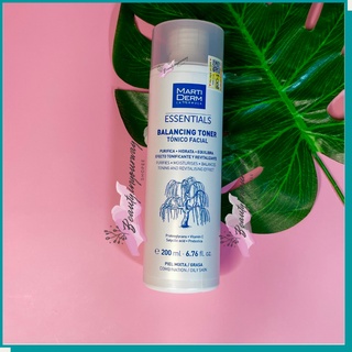 Nước Cân Bằng Làm Sạch Chứa BHA &amp; Prebiotics - MartiDerm Essentials Balancing Toner