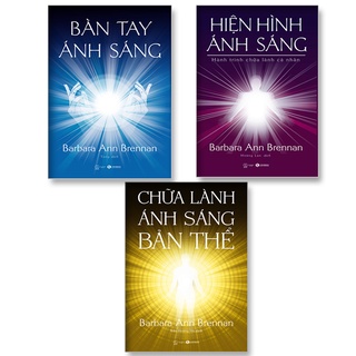 Sách - Combo Chữa lành ánh sáng bản thể + Hiện hình ánh sáng + Bàn tay ánh sáng