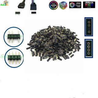 Chân nối 4 Pin 12v và 3 Pin 5v (RGB), chuyên dùng các sản phẩm LED RGB