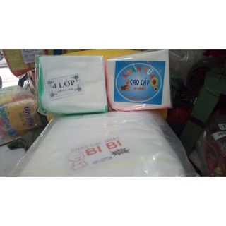 Khăn gạc, khăn sữa Nhật 4 lớp BiBi