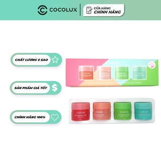 Set 4 Mặt Nạ Ngủ Môi Mini Laneige