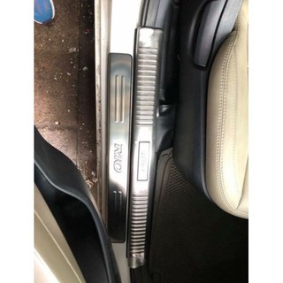 Ốp bậc trong ngoài xe Kia Rio mẫu INOX