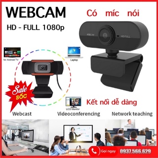 Webcam Máy Tính Full HD Có Mic Học Online Giá Rẻ Nhất