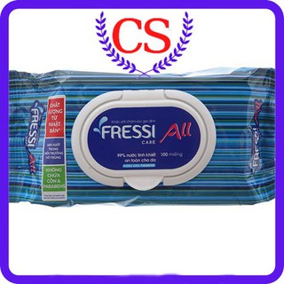 Khăn Ướt Chăm Sóc Gia Đình Fressi Care All 100 tờ