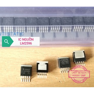 IC nguồn LM2596 chân hàn dán LM2596S-5 0 LM2596S-ADJ