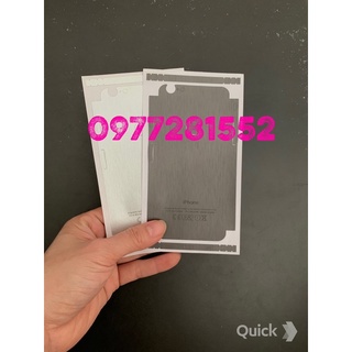 Miếng dán skin mặt lưng iphone 6,6s,6plus,6s plus, 6 plus