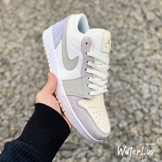 Giày Thể Thao Air Jordan 1 Low Paris Thấp Cổ Màu Xám Xanh Phù Hợp Mọi Dịp Cho Cả Nam Và Nữ Waterloo Shop
