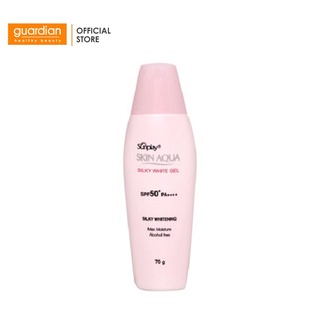 Gel Chống Nắng Dưỡng Trắng Sunplay Skin Aqua Silky White Gel SPF50+, PA++++ (70g)