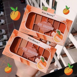 Phấn mắt + má hồng Kiss Beauty Eye Shadow