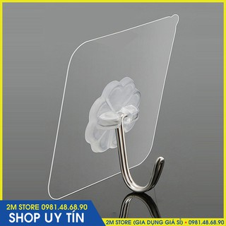 Combo 10 Móc Treo Đồ Dán Tường Siêu Chắc, Chịu Lực Cao