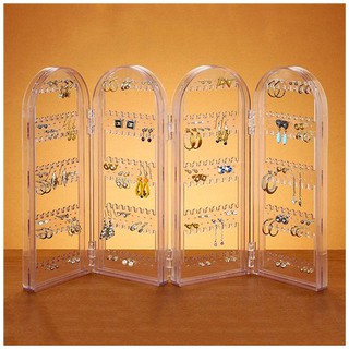 Bộ 4 Giá treo bông tai trong suốt - TS536