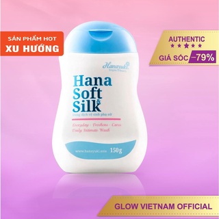 Hana Soft Silk CHÍNH HÃNG Vệ Sinh Phụ Nữ Glow Làm Hồng Vùng Kín Sạch Thơm Khử Mùi Giảm Ngứa