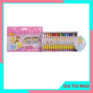 Bút Sáp Thiên Long 18 Màu Colokit Disney Princess CR-C029/PR